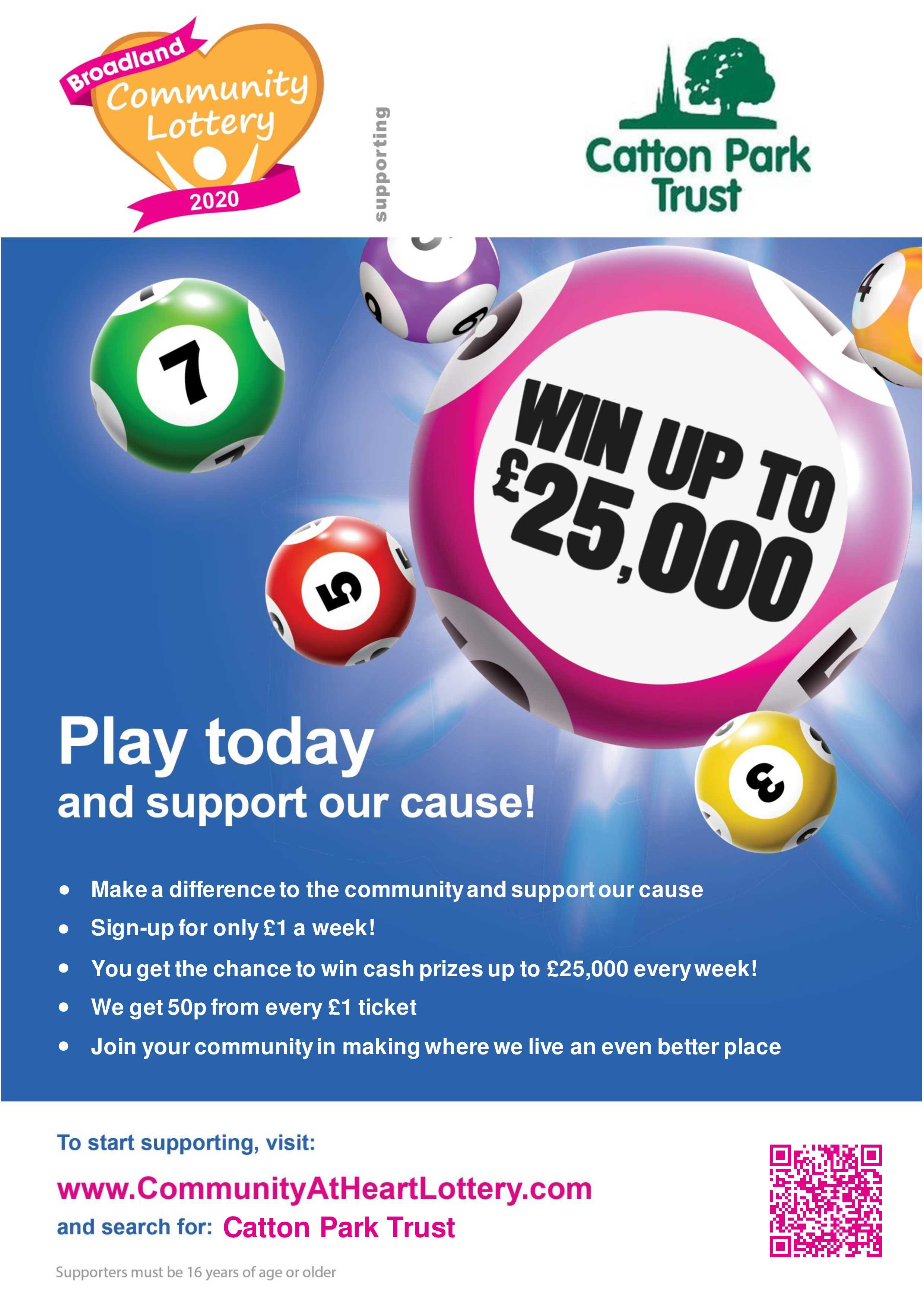 Broadland Community Lottery - Keep Supporting