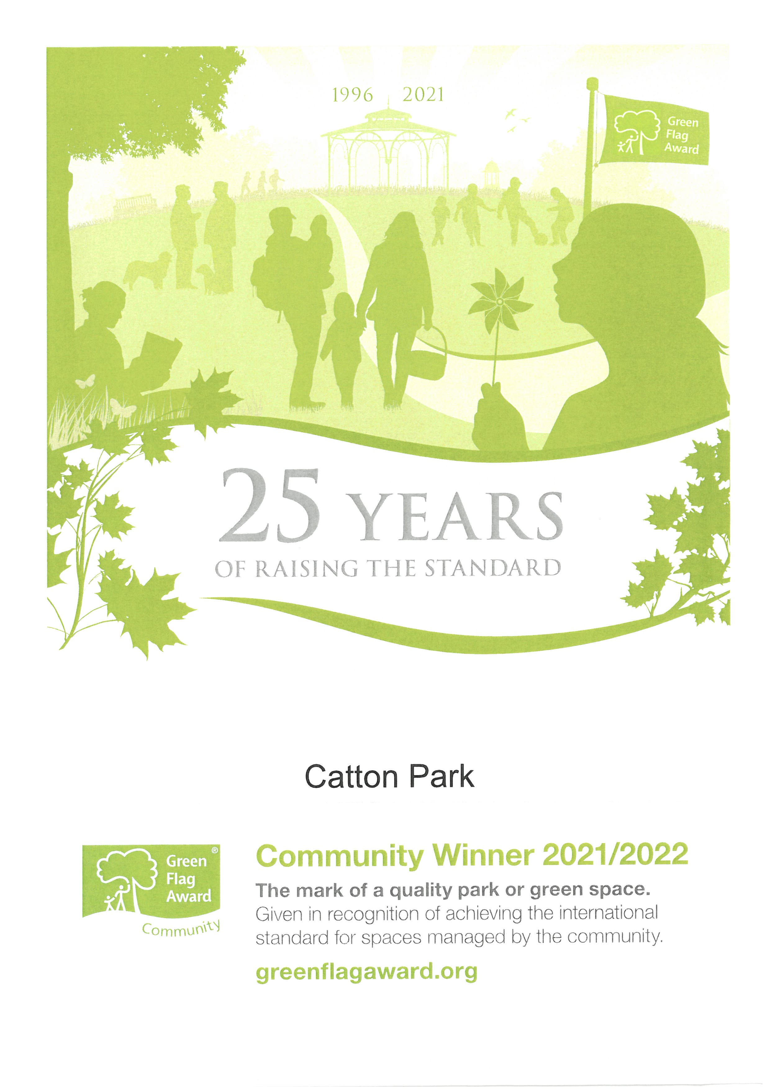 Green Flag Community Award 2021